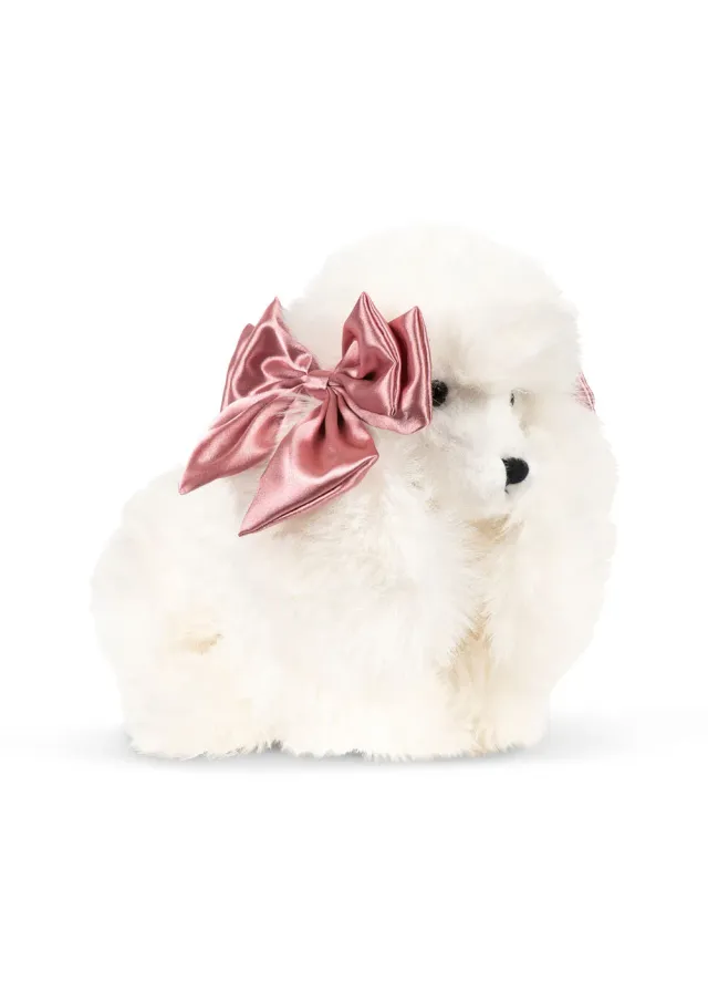 Konges Sløjd Spitz Puppy knuffel beige extra zacht