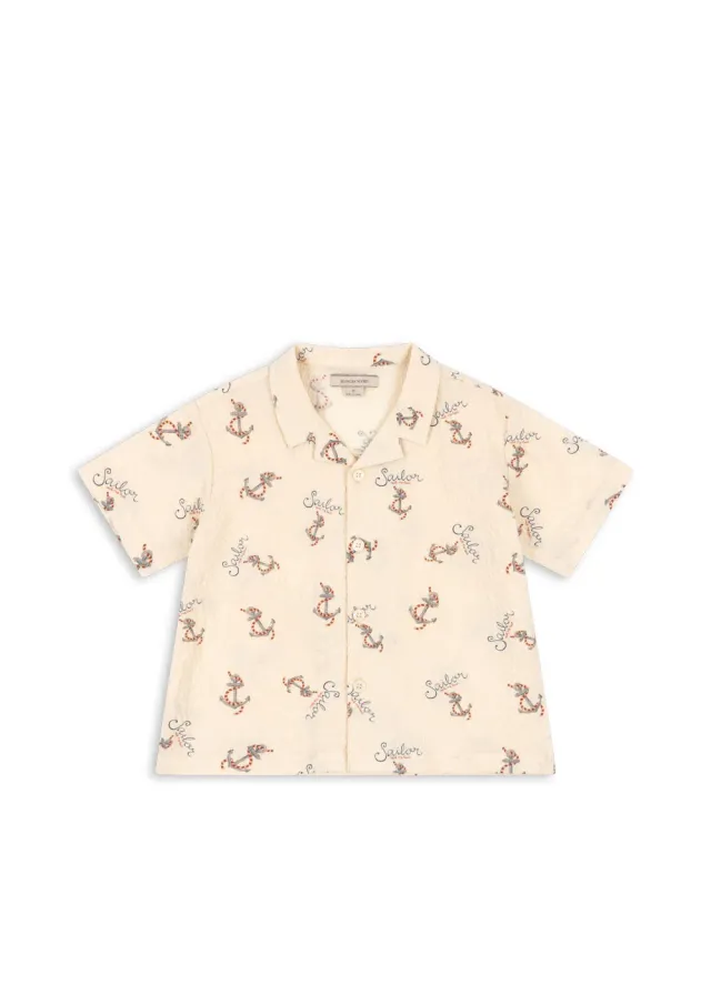 Konges Sløjd Elliot blouse rock my boat biokatoen