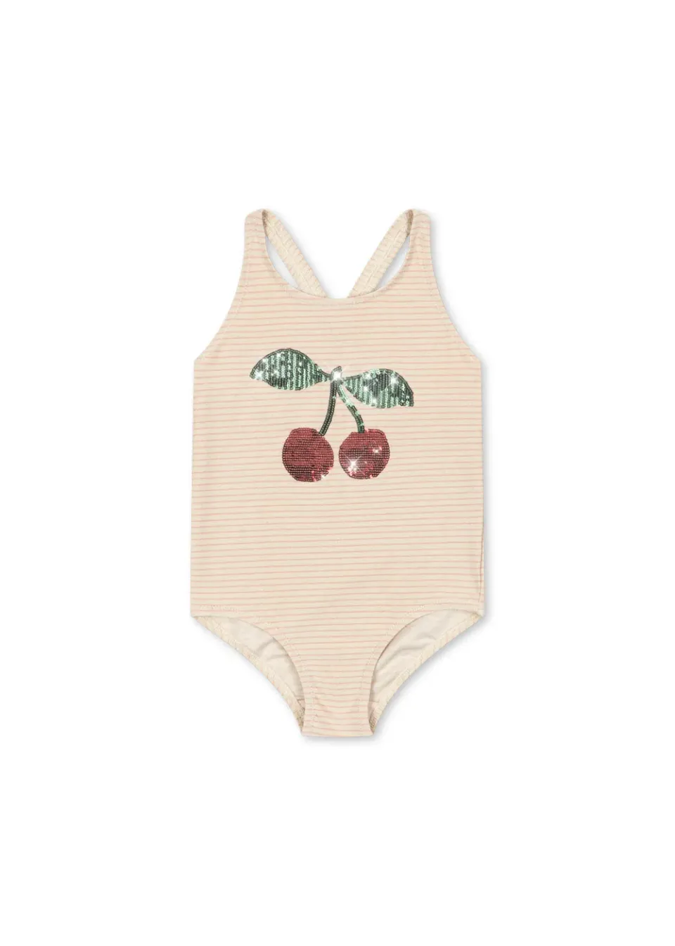Konges Sløjd Jade Badpak Rose Stripe Glans