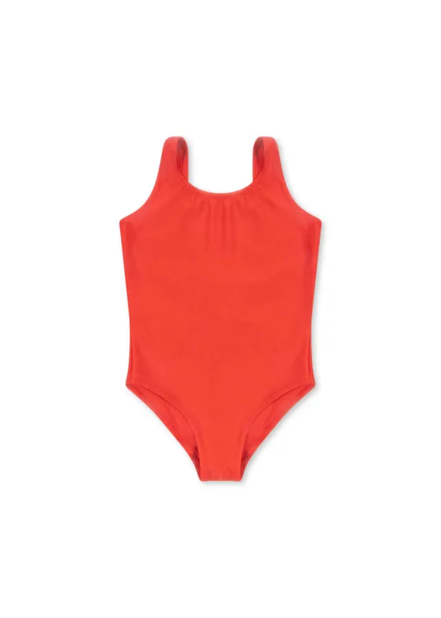 Konges Sløjd Pam badpak fiery red lage rug