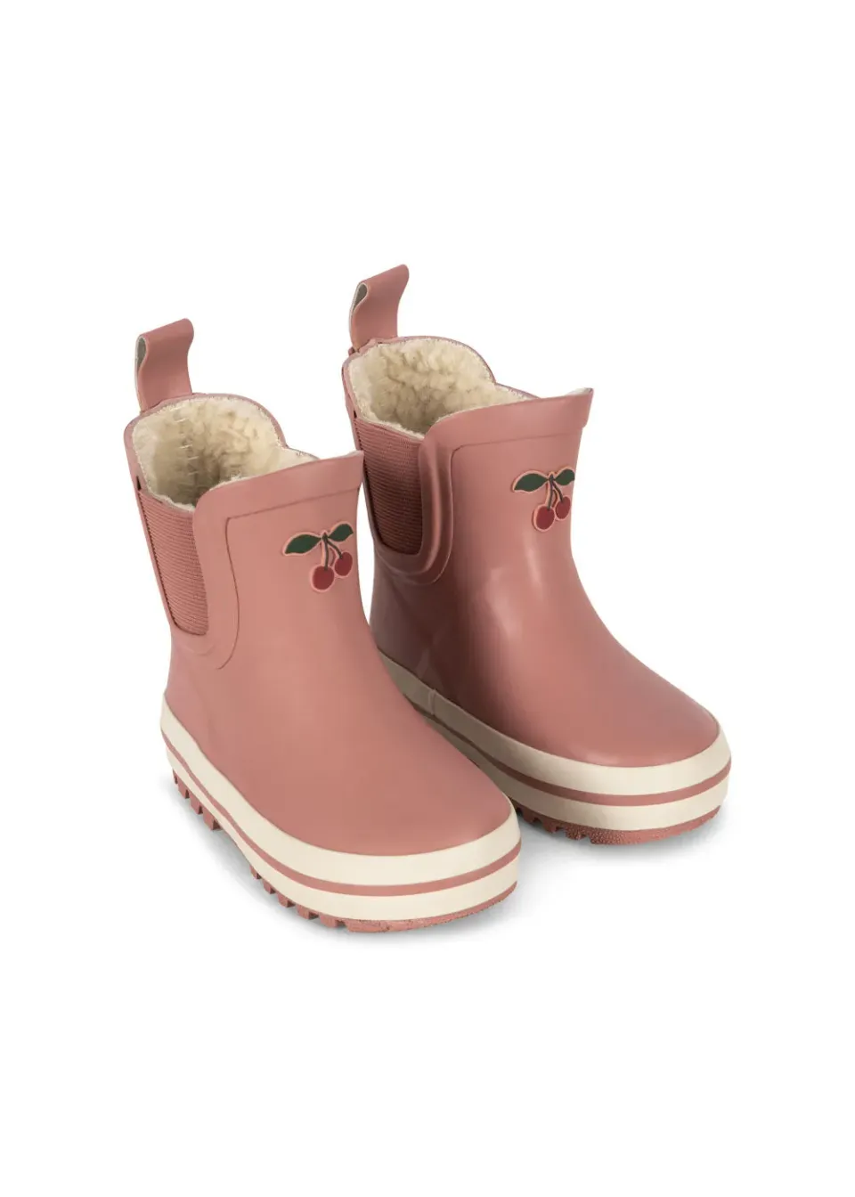Konges Sløjd Roi Regenlaarzen Cameo Brown rubber