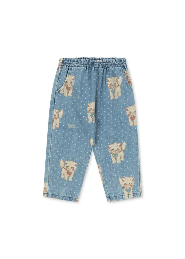 Konges Sløjd Magot Broek jeansbroek ciao miao biokatoen denim