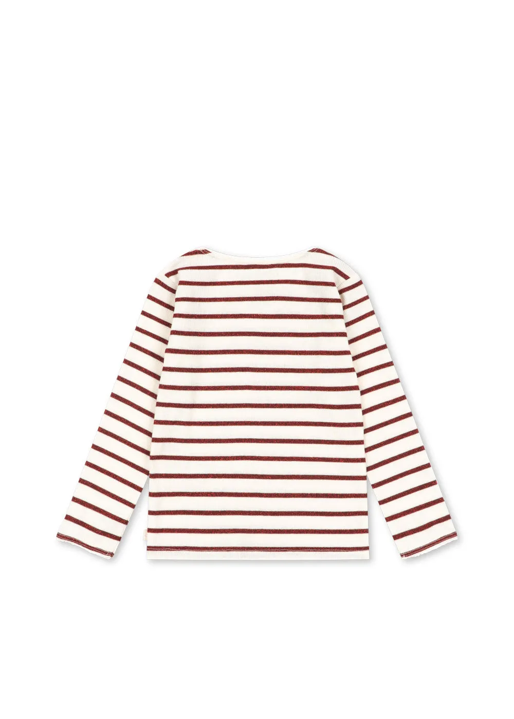 Konges Sløjd Roli streepblouse Creamy Stripe glitter