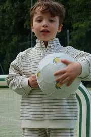 Konges Sløjd Lou sweatshort flintstone stripe katoen
