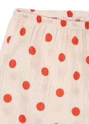Konges Sløjd Vivo broek red dot - biokatoenen babybroek