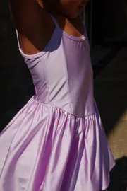 Konges Sløjd Mousse jurk lavender purple glans