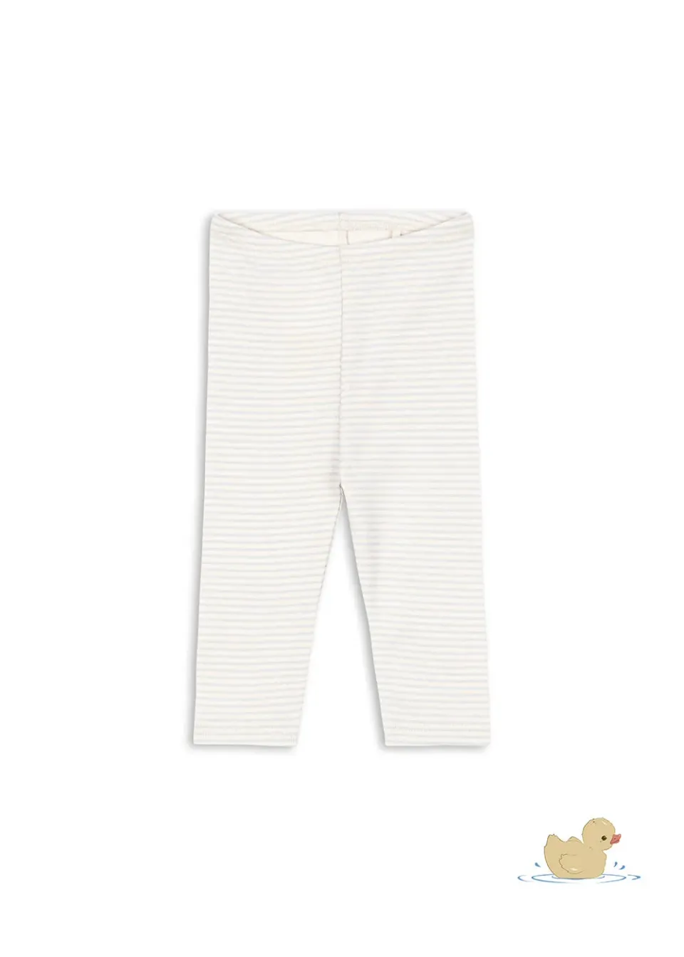 Konges Sløjd Fio Legging tea stripe gray dawn biokatoen
