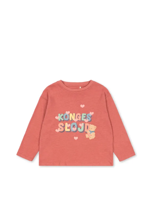 Konges Sløjd Era Shirt faded rose linnenmix