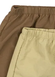 Konges Sløjd Acty mama shorts olijfgroen 2-pack elastisch