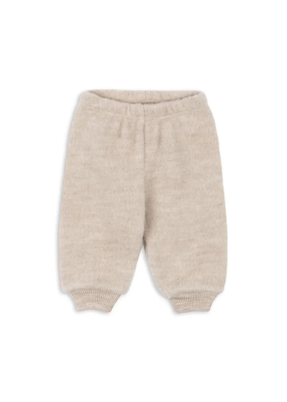 Konges Sløjd Saga broek oatmeal melange wol fleece