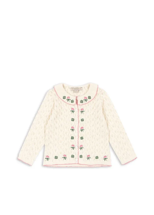 Konges Sløjd Rosier vestje off white kasjmiermix