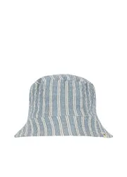 Konges Sløjd Elliot Bucket Hat Hoedje Trio Bleu Stripe
