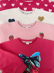 Konges Sløjd Lou sweater mellow rose met pailletten