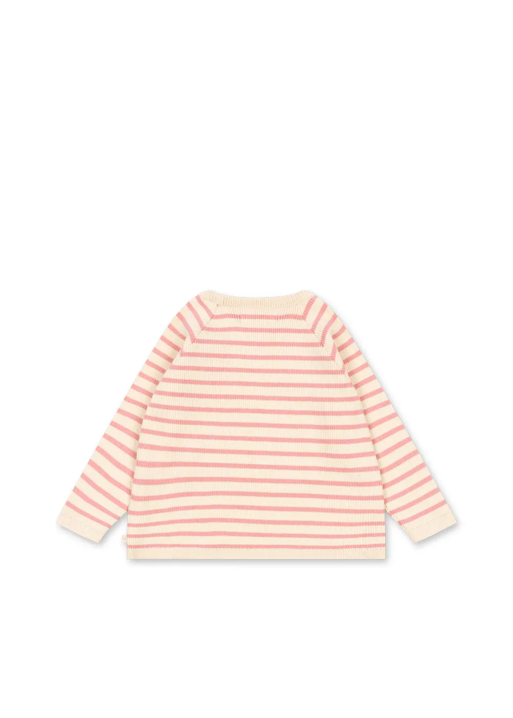 Konges Sløjd Buma Gebreide Trui Peony Butter Stripe