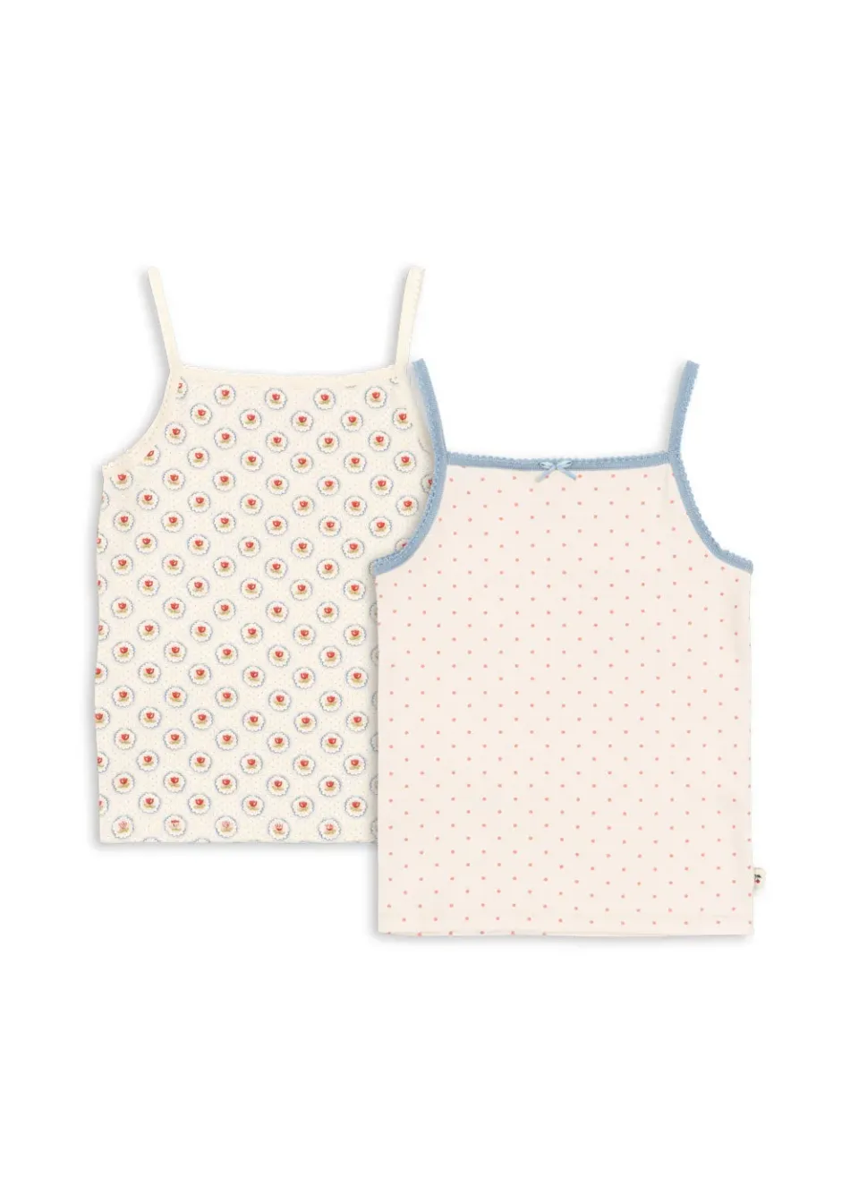 Konges Sløjd Basic Strap Topjes 2-pack pirouette biokatoen