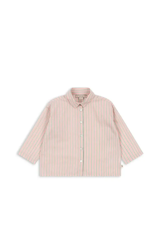 Konges Sløjd Luli overhemd blush stripe bio