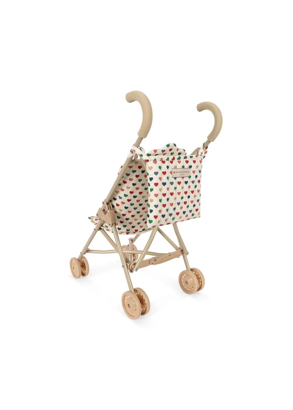 Konges Sløjd Poppenbuggy Coeur Coloré Opvouwbaar 57 cm
