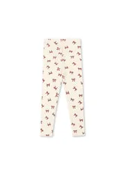 Konges Sløjd Minnie broek bow rouge biokatoen