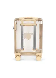 Konges Sløjd Transparent reiskoffer lemon transparent 25L