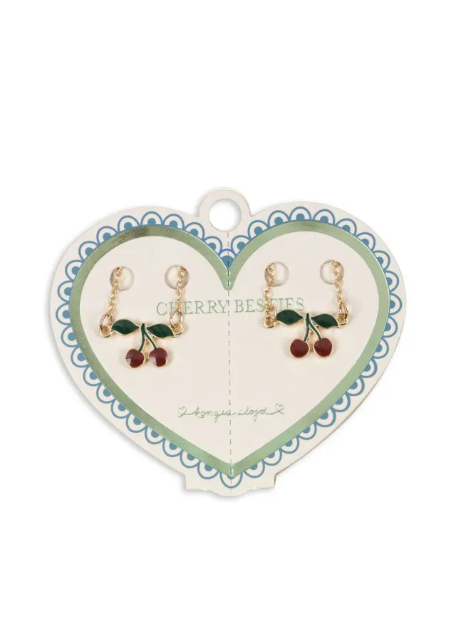 Konges Sløjd Cherry armband gold kersen 2-pack