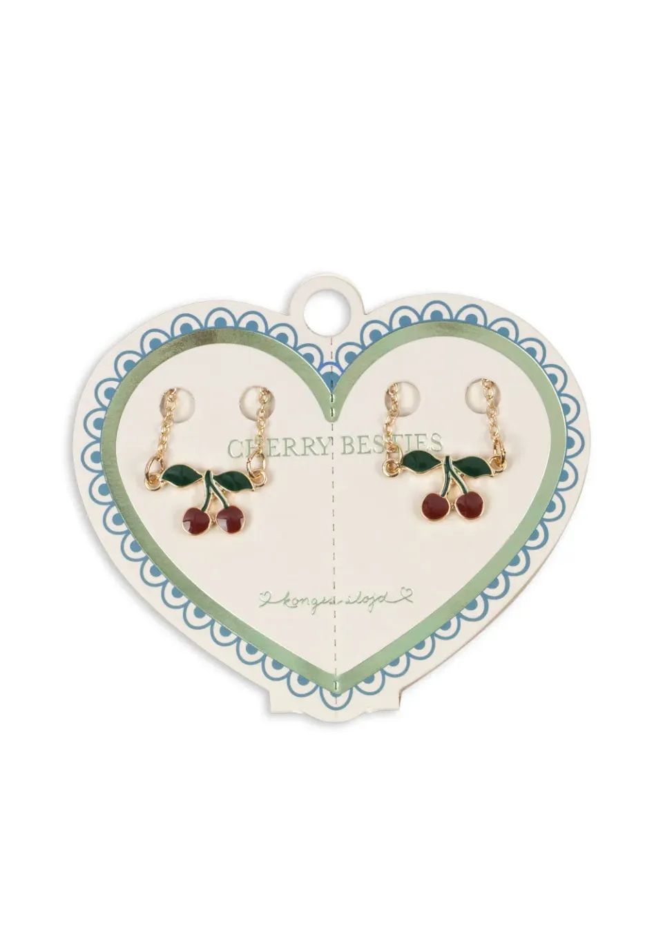 Konges Sløjd Cherry armband gold kersen 2-pack