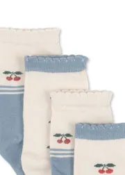 Konges Sløjd Cherry Sokken 2-pack Cherry Mix Katoen