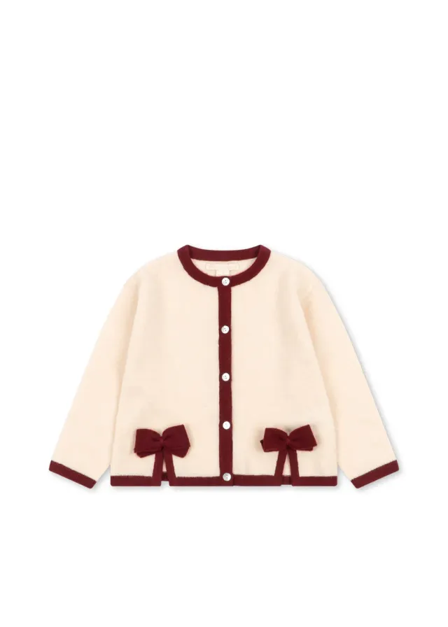 Konges Sløjd Alette cardigan pale blush wol