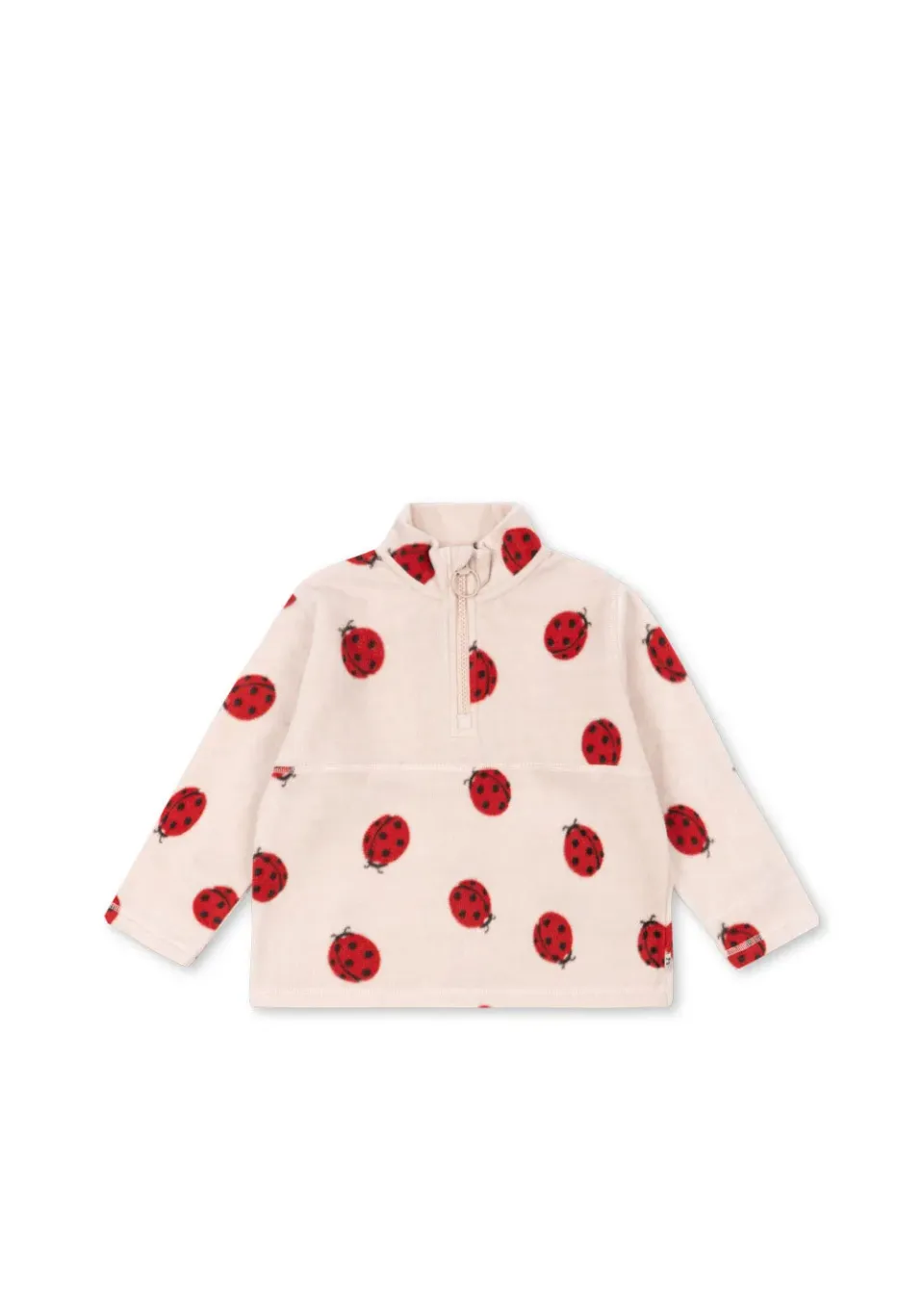Konges Sløjd Tavi sweater Ladybug fleece rits