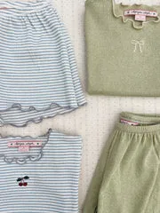Konges Sløjd Roli set zomerset pale olive green biokatoen