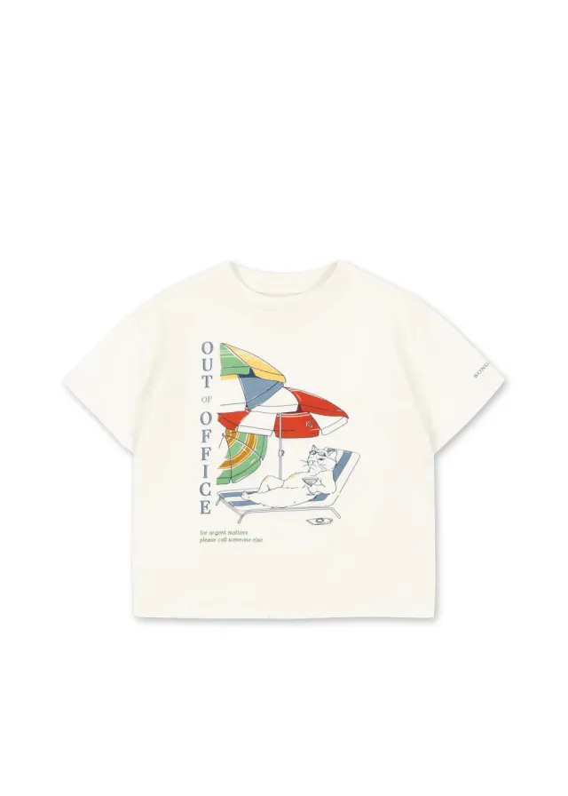 Konges Sløjd Famo T-shirt antique white biokatoen