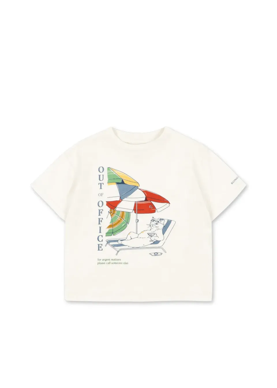 Konges Sløjd Famo T-shirt antique white biokatoen