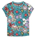 4PRESIDENT Ginny Blue Radiance meisjes T-shirt katoen