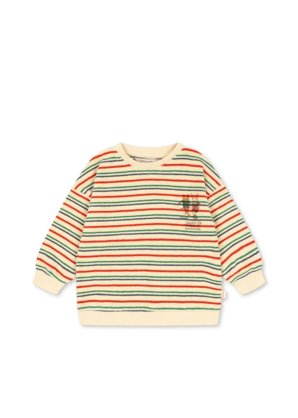 Konges Sløjd Itty sweater kick stripe biokatoen