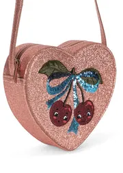 Konges Sløjd Tut schoudertas mellow rose glitter