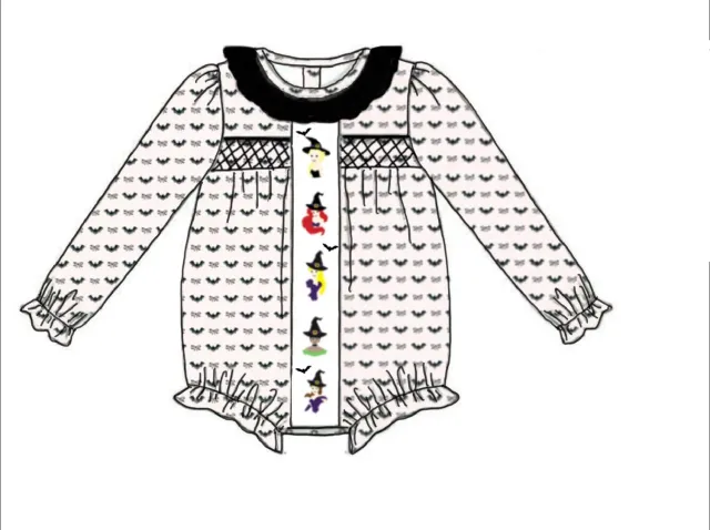 Busy Bee Smocks Princess & Heroes bubble 12M tricot