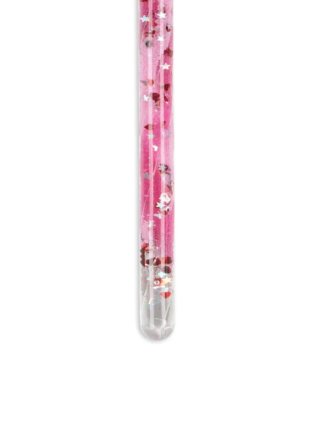 Konges Sløjd magisch staafje pink mix glitter 30 cm