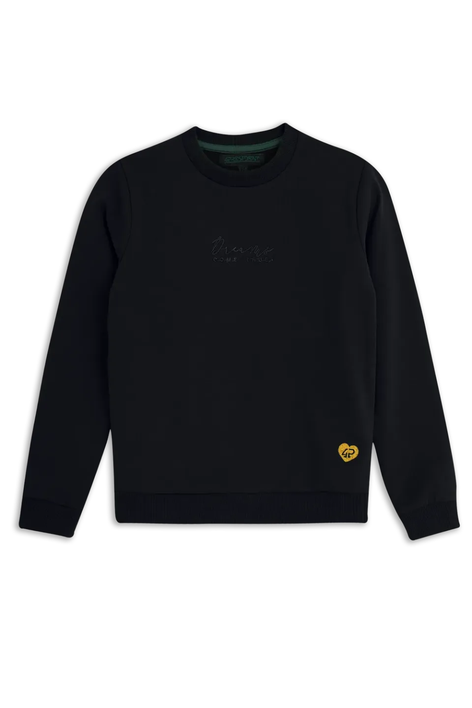 4PRESIDENT Aniek sweater black katoen