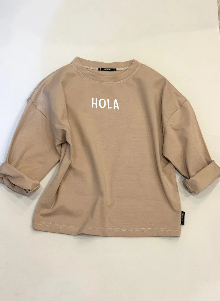 Louloúdi Hendrikje longsleeve Hola oversized 1-2Y