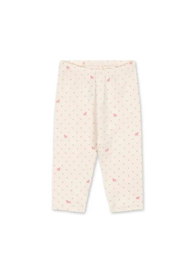 Konges Sløjd Bello Due broek lago rosa stretch
