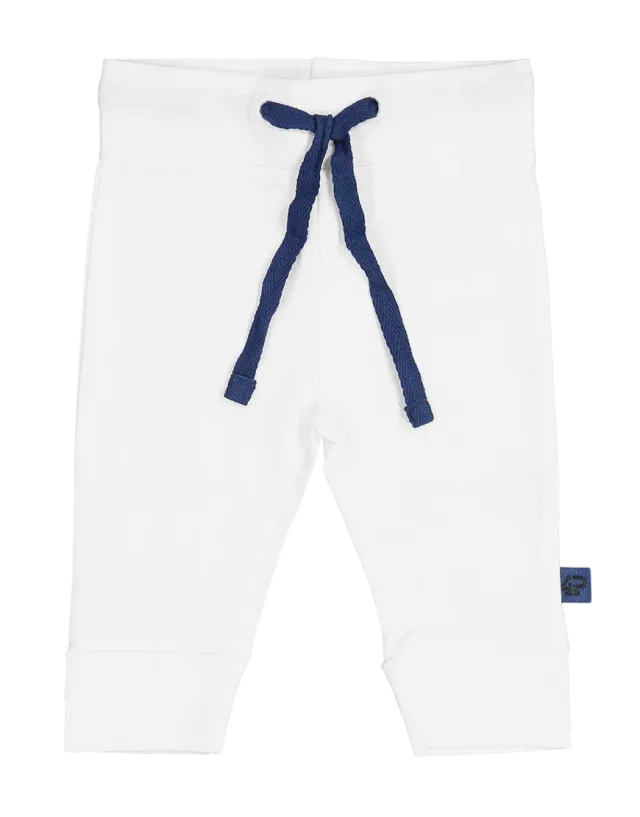 4PRESIDENT Jamie White babybroek wit katoen