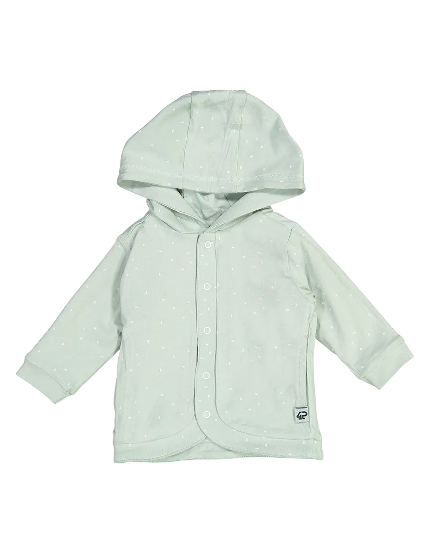 4President Taylor Grey Mint trui baby omkeerbaar