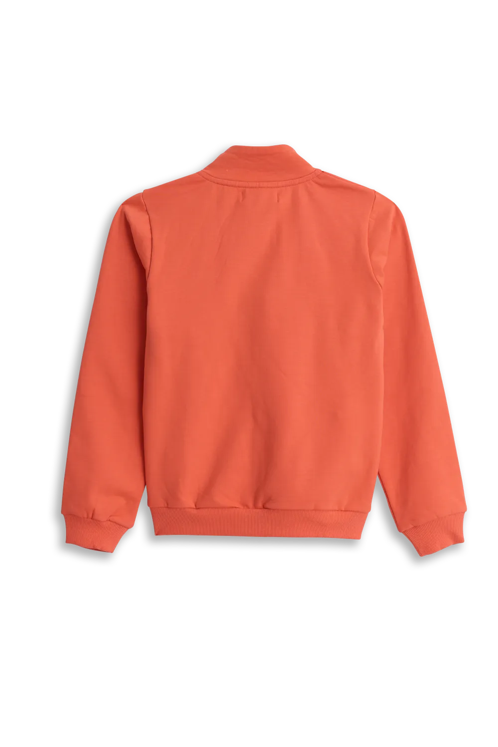 4PRESIDENT Ilse Trui poppy red met kangoeroezak