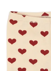 Konges Sløjd Basic korte legging amour rouge bio