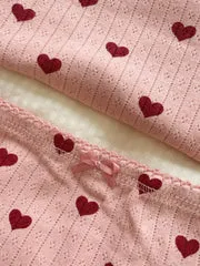 Konges Sløjd Minnie ondergoedset amour rouge biokatoen