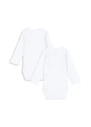Konges Sløjd Piscina romper optic white 2-pack rib