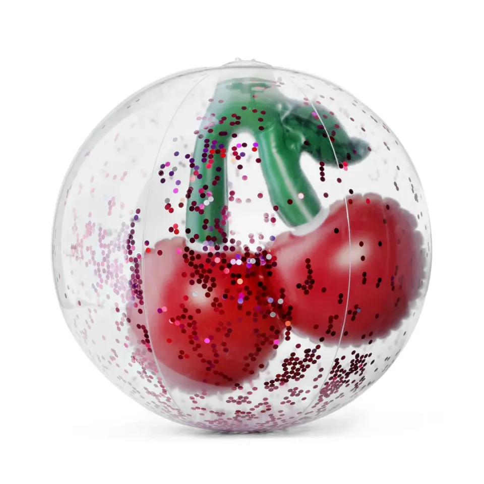 Konges Sløjd Cherry strandbal cherry 40 cm opblaasbaar