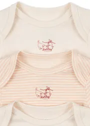 Konges Sløjd Fio romper blush mix 3-pack biokatoen