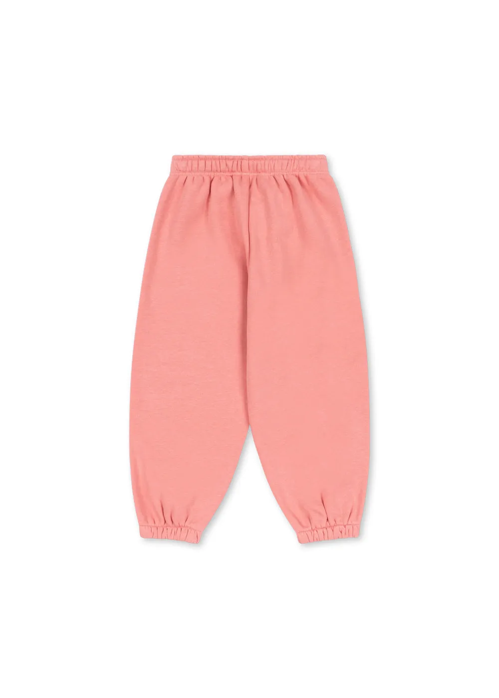 Konges Sløjd Lou sweatbroek peach blossom biokatoen