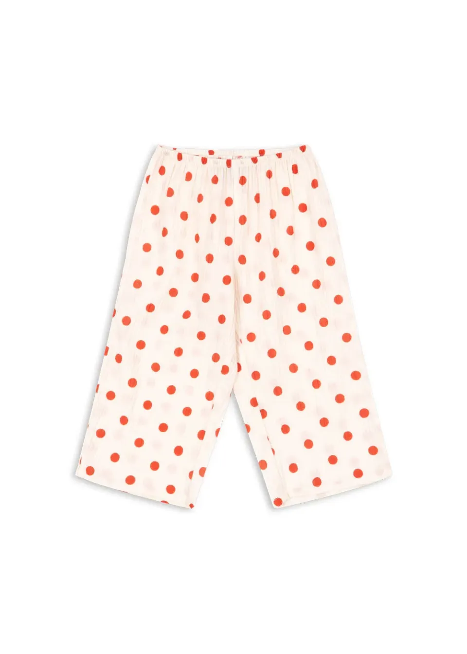 Konges Sløjd Vivo broek red dot - biokatoenen babybroek