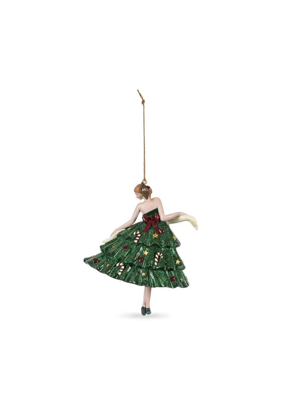 Konges Sløjd Ballerina Kerstornament multi breekbaar